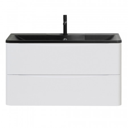 Мебель для ванной комнаты подвесная BelBagno ACQUA-1000-2C-SO-BL 100 см Bianco Lucido Мебель для ванной комнаты подвесная BelBagno ACQUA-1000-2C-SO-BL 100 см Bianco Lucido