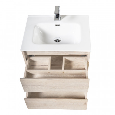 Тумба подвесная с раковиной BelBagno KRAFT-700-2C-SO-RGB Тумба подвесная с раковиной BelBagno KRAFT-700-2C-SO-RGB