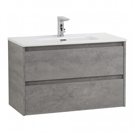 Тумба подвесная с раковиной BelBagno KRAFT 39-800/390-2C-SO-CG Тумба подвесная с раковиной BelBagno KRAFT 39-800/390-2C-SO-CG
