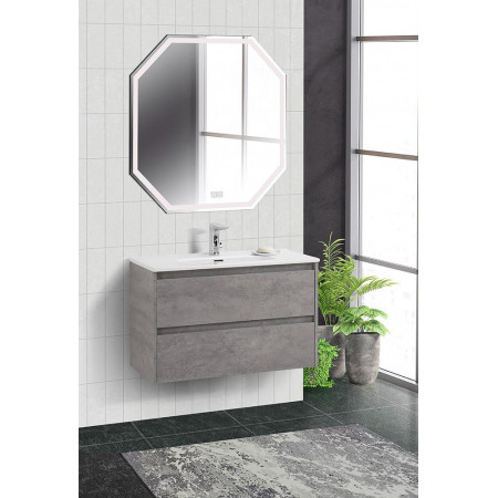 Тумба подвесная с раковиной BelBagno KRAFT 39-800/390-2C-SO-CG Тумба подвесная с раковиной BelBagno KRAFT 39-800/390-2C-SO-CG