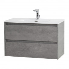 Тумба подвесная с раковиной BelBagno KRAFT 39-800/390-2C-SO-CG