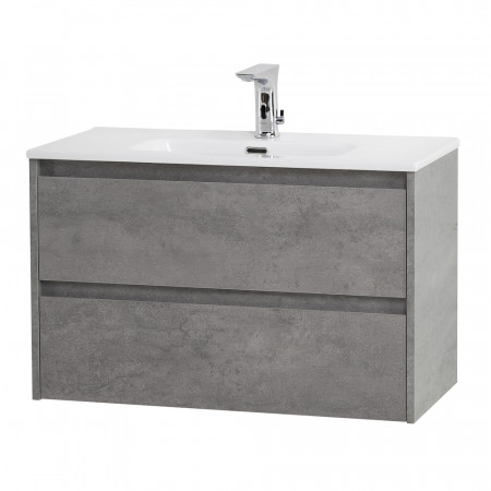 Тумба подвесная с раковиной BelBagno KRAFT 39-800/390-2C-SO-CG Тумба подвесная с раковиной BelBagno KRAFT 39-800/390-2C-SO-CG