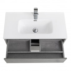 Тумба подвесная с раковиной BelBagno KRAFT 39-800/390-2C-SO-CG