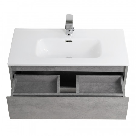 Тумба подвесная с раковиной BelBagno KRAFT 39-800/390-2C-SO-CG Тумба подвесная с раковиной BelBagno KRAFT 39-800/390-2C-SO-CG