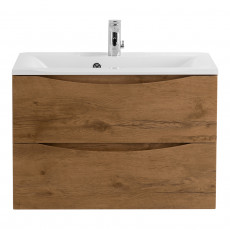 Тумба подвесная с раковиной BelBagno MARINO-750-2C-SO-RN-P