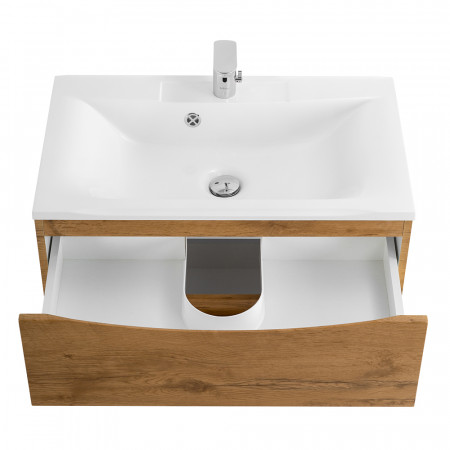 Тумба подвесная с раковиной BelBagno MARINO-750-2C-SO-RN-P Тумба подвесная с раковиной BelBagno MARINO-750-2C-SO-RN-P