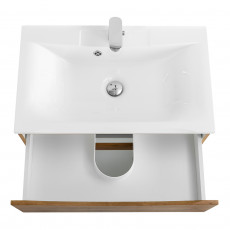 Тумба подвесная с раковиной BelBagno MARINO-750-2C-SO-RN-P