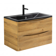Мебель для ванной комнаты подвесная BelBagno ACQUA-1000-2C-SO-RR 100 см Rovere Rustico