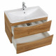 Мебель для ванной комнаты подвесная BelBagno ACQUA-1000-2C-SO-RR 100 см Rovere Rustico Мебель для ванной комнаты подвесная BelBagno ACQUA-1000-2C-SO-RR 100 см Rovere Rustico