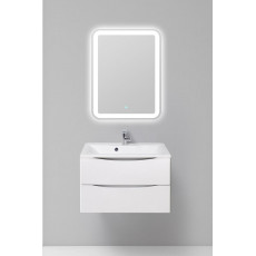 Тумба подвесная с раковиной BelBagno MARINO-750-2C-SO-BL-P
