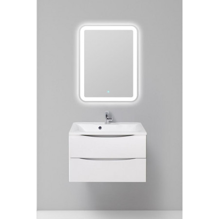 Тумба подвесная с раковиной BelBagno MARINO-750-2C-SO-BL-P Тумба подвесная с раковиной BelBagno MARINO-750-2C-SO-BL-P