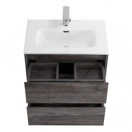 Тумба подвесная с раковиной BelBagno KRAFT 39-500/390-2C-SO-PP Тумба подвесная с раковиной BelBagno KRAFT 39-500/390-2C-SO-PP