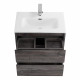 Тумба подвесная с раковиной BelBagno KRAFT 39-500/390-2C-SO-PP Тумба подвесная с раковиной BelBagno KRAFT 39-500/390-2C-SO-PP