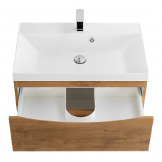 Тумба подвесная с раковиной BelBagno MARINO-600-2C-SO-RN-P