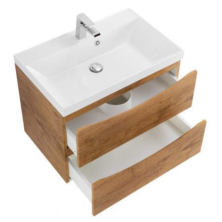 Тумба подвесная с раковиной BelBagno MARINO-600-2C-SO-RN-P Тумба подвесная с раковиной BelBagno MARINO-600-2C-SO-RN-P