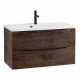 Тумба подвесная с раковиной BelBagno MARINO-1000-2C-SO-RW-P Тумба подвесная с раковиной BelBagno MARINO-1000-2C-SO-RW-P