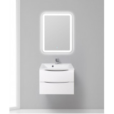Тумба подвесная с раковиной BelBagno MARINO-650-2C-SO-BL-P