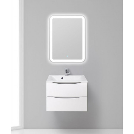 Тумба подвесная с раковиной BelBagno MARINO-650-2C-SO-BL-P Тумба подвесная с раковиной BelBagno MARINO-650-2C-SO-BL-P