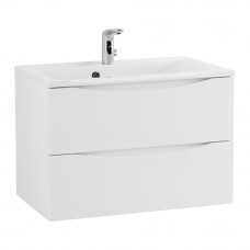 Тумба подвесная с раковиной BelBagno MARINO-650-2C-SO-BL-P