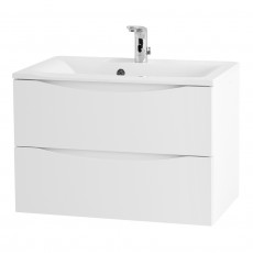 Тумба подвесная с раковиной BelBagno MARINO-650-2C-SO-BL-P