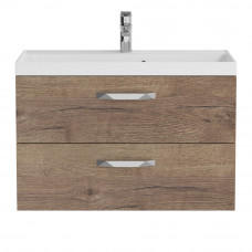 Тумба с раковиной BelBagno AURORA-800-2C-SO-RT