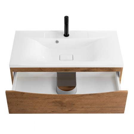 Тумба подвесная с раковиной BelBagno MARINO-1000-2C-SO-RN-P Тумба подвесная с раковиной BelBagno MARINO-1000-2C-SO-RN-P