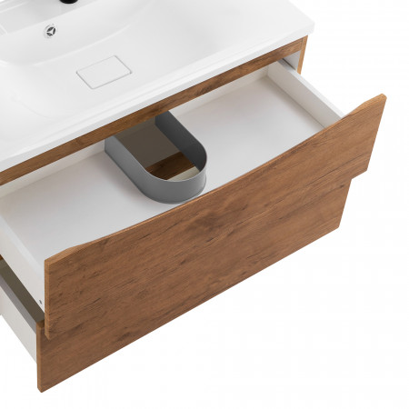 Тумба подвесная с раковиной BelBagno MARINO-1000-2C-SO-RN-P Тумба подвесная с раковиной BelBagno MARINO-1000-2C-SO-RN-P