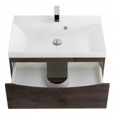 Тумба подвесная с раковиной BelBagno MARINO-700-2C-SO-RW-P