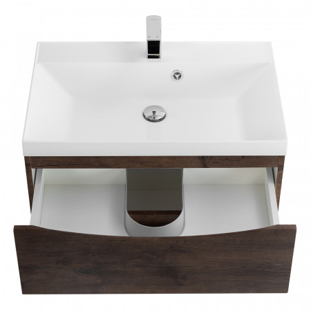 Тумба подвесная с раковиной BelBagno MARINO-700-2C-SO-RW-P Тумба подвесная с раковиной BelBagno MARINO-700-2C-SO-RW-P