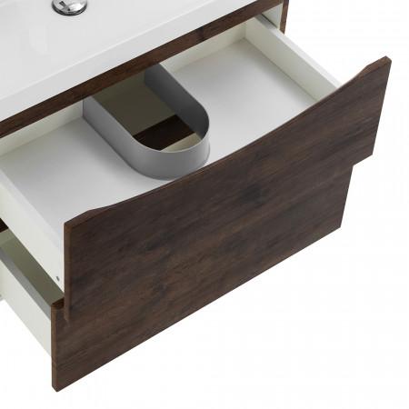 Тумба подвесная с раковиной BelBagno MARINO-700-2C-SO-RW-P Тумба подвесная с раковиной BelBagno MARINO-700-2C-SO-RW-P