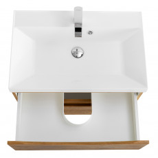 Тумба подвесная с раковиной BelBagno MARINO-700-2C-SO-RN-P