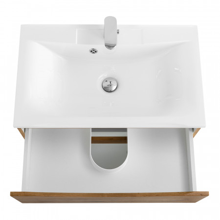 Тумба подвесная с раковиной BelBagno MARINO-650-2C-SO-RN-P Тумба подвесная с раковиной BelBagno MARINO-650-2C-SO-RN-P