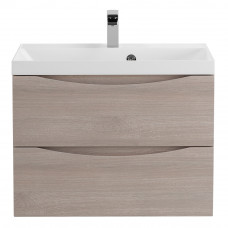 Тумба подвесная с раковиной BelBagno MARINO-700-2C-SO-RG-P