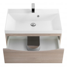 Тумба подвесная с раковиной BelBagno MARINO-700-2C-SO-RG-P