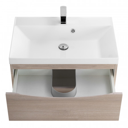 Тумба подвесная с раковиной BelBagno MARINO-700-2C-SO-RG-P Тумба подвесная с раковиной BelBagno MARINO-700-2C-SO-RG-P