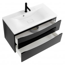 Тумба подвесная с раковиной BelBagno MARINO-1000-2C-SO-NL-P