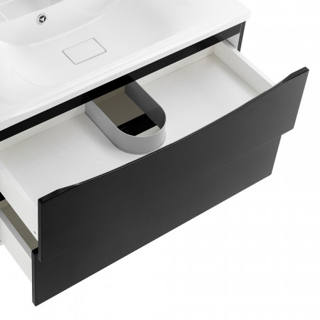 Тумба подвесная с раковиной BelBagno MARINO-1000-2C-SO-NL-P Тумба подвесная с раковиной BelBagno MARINO-1000-2C-SO-NL-P