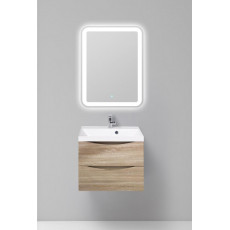 Тумба подвесная с раковиной BelBagno MARINO-700-2C-SO-WO-P