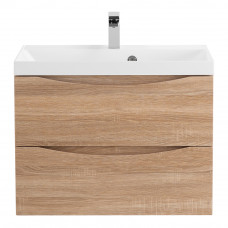 Тумба подвесная с раковиной BelBagno MARINO-600-2C-SO-WO-P