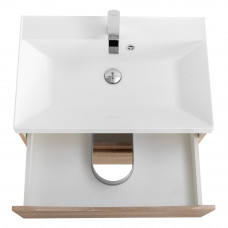 Тумба подвесная с раковиной BelBagno MARINO-600-2C-SO-WO-P