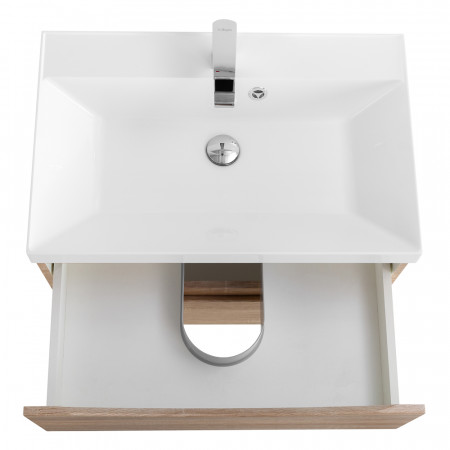 Тумба подвесная с раковиной BelBagno MARINO-600-2C-SO-WO-P Тумба подвесная с раковиной BelBagno MARINO-600-2C-SO-WO-P