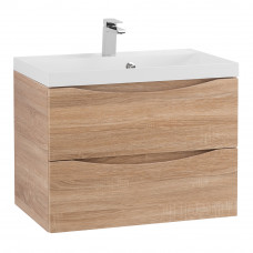Тумба подвесная с раковиной BelBagno MARINO-600-2C-SO-WO-P