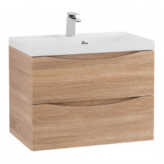 Тумба подвесная с раковиной BelBagno MARINO-600-2C-SO-WO-P