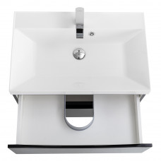 Тумба подвесная с раковиной BelBagno MARINO-700-2C-SO-NL-P
