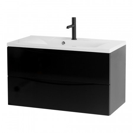 Тумба подвесная под раковину BelBagno MARINO-900-2C-SO-NL-P Тумба подвесная под раковину BelBagno MARINO-900-2C-SO-NL-P