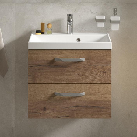 Тумба с раковиной BelBagno AURORA-600-2C-SO-RT Тумба с раковиной BelBagno AURORA-600-2C-SO-RT
