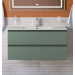 Тумба с раковиной подвесная BelBagno KRAFT-1000-2C-SO-VO Еловый матовый, раковина белая BB1000ETL