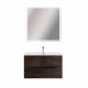 Тумба с раковиной подвесная BelBagno MARINO-CER-MINI-800-2C-SO-RNG-P Rovere Nature Grigio, раковина белая BB-8099-3-80 Тумба с раковиной подвесная BelBagno MARINO-CER-MINI-800-2C-SO-RNG-P Rovere Nature Grigio, раковина белая BB-8099-3-80