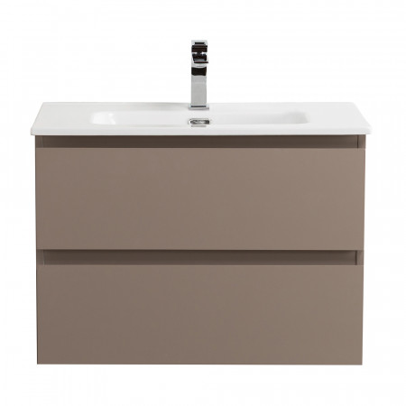 Тумба с раковиной подвесная BelBagno KRAFT-700-2C-SO-CO Бежевый матовый, раковина белая BB700ETL Тумба с раковиной подвесная BelBagno KRAFT-700-2C-SO-CO Бежевый матовый, раковина белая BB700ETL