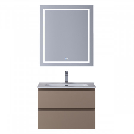 Тумба с раковиной подвесная BelBagno KRAFT-700-2C-SO-CO Бежевый матовый, раковина белая BB700ETL Тумба с раковиной подвесная BelBagno KRAFT-700-2C-SO-CO Бежевый матовый, раковина белая BB700ETL